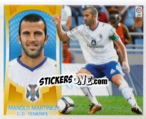 Sticker Manolo Martinez (#4) - Liga Spagnola  2009-2010 - Colecciones ESTE