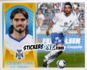 Sticker Ezequiel Luna (#5) - Liga Spagnola  2009-2010 n. 427 - Colecciones ESTE