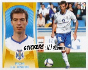 Figurina Richi (#9) - Liga Spagnola  2009-2010 - Colecciones ESTE