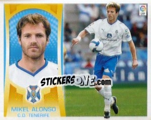 Sticker Mikel Alonso (#10A) - Liga Spagnola  2009-2010 n. 433 - Colecciones ESTE