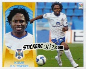 Sticker Kome (#13) - Liga Spagnola  2009-2010 n. 437 - Colecciones ESTE