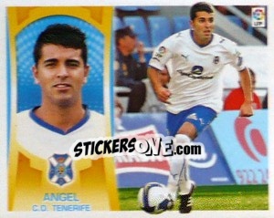 Cromo Angel (#15) - Liga Spagnola  2009-2010 - Colecciones ESTE