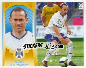 Cromo Nino (#16) - Liga Spagnola  2009-2010 n. 440 - Colecciones ESTE