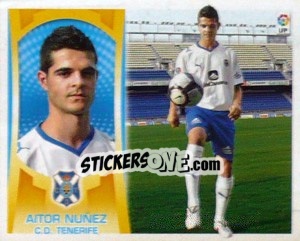 Sticker Aitor Nunez (#3B) COLOCA - Liga Spagnola  2009-2010 - Colecciones ESTE