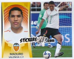 Sticker Maduro (#4A) - Liga Spagnola  2009-2010 - Colecciones ESTE
