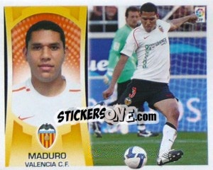 Sticker Maduro (#4A) - Liga Spagnola  2009-2010 n. 456 - Colecciones ESTE