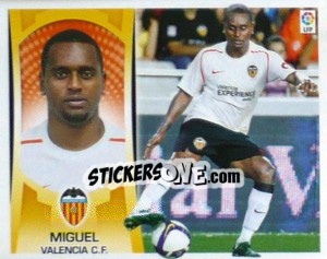 Sticker Miguel (#4B) - Liga Spagnola  2009-2010 - Colecciones ESTE