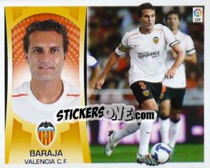 Sticker Baraja (#9) - Liga Spagnola  2009-2010 - Colecciones ESTE