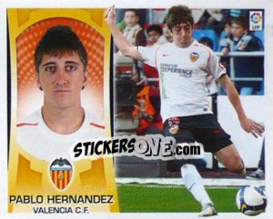 Sticker Pablo Hernandez (#13) - Liga Spagnola  2009-2010 n. 468 - Colecciones ESTE