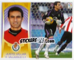 Figurina Justo Villar (#1) - Liga Spagnola  2009-2010 - Colecciones ESTE