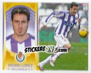 Sticker Pedro Lopez (#3) - Liga Spagnola  2009-2010 n. 485 - Colecciones ESTE
