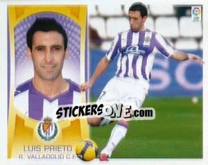 Sticker Luis Prieto (#6) - Liga Spagnola  2009-2010 - Colecciones ESTE