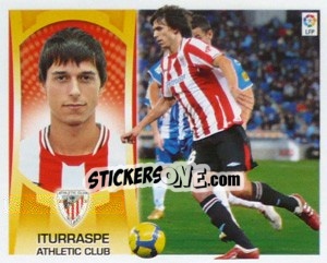 Sticker Iturraspe (Ath.Bilbao) - Liga Spagnola  2009-2010 n. MI-1 - Colecciones ESTE