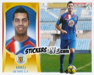 Cromo Miku (Getafe) - Liga Spagnola  2009-2010 - Colecciones ESTE