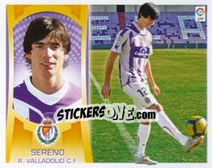 Sticker Sereno (R.Valladolid C.F.) - Liga Spagnola  2009-2010 n. MI-17 - Colecciones ESTE
