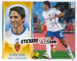 Sticker Edmilson (Zaragoza) - Liga Spagnola  2009-2010 n. MI-26 - Colecciones ESTE