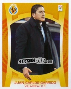 Sticker Juan Carlos Garrido (Villarreal C.F.) - Liga Spagnola  2009-2010 n. MI-34 - Colecciones ESTE