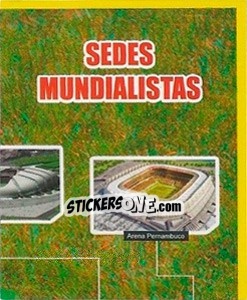 Sticker Puzzle 3 - Brasil 2014. Edicion Extraordinaria de Jugadas 3D - Navarrete