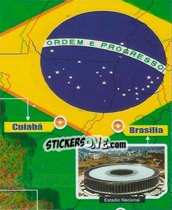 Figurina Puzzle 5 - Brasil 2014. Edicion Extraordinaria de Jugadas 3D - Navarrete