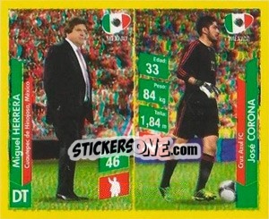 Sticker Miguel Herrera / jose Corona
