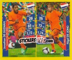 Sticker Jonathan De Guzman / nigel De Jong