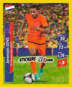 Figurina Jeremain Lens - Brasil 2014. Edicion Extraordinaria de Jugadas 3D - Navarrete