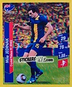 Sticker Mile Jedinak - Brasil 2014. Edicion Extraordinaria de Jugadas 3D - Navarrete