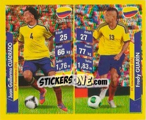 Figurina Juan Guillermo Cuadrado / Fredy Guarin