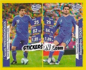 Sticker Sokratis Papastathopoulos / Alexandros Tziolis