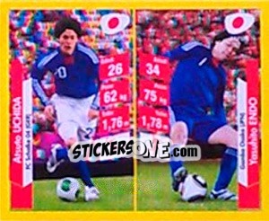 Sticker Atsuto Uchida / Yasuhito Endo