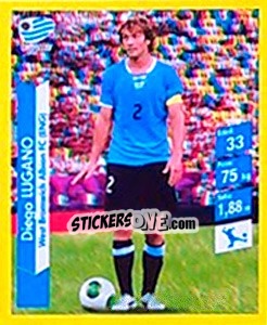 Cromo Diego Lugano - Brasil 2014. Edicion Extraordinaria de Jugadas 3D - Navarrete