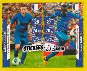 Figurina Yohan Cabaye / Blaise Matuidi