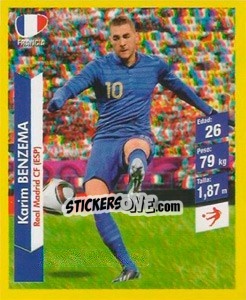 Sticker Karim Benzema