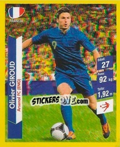 Cromo Olivier Giroud