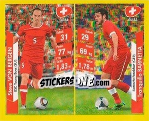 Sticker Steve von Bergen / Tranquillo Barnetta