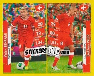 Sticker Valon Behrami / gokhan Inler