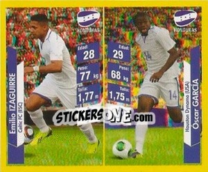 Sticker Emilio Izaguirre / Oscar Garcia