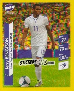 Figurina Jerry Bengtson - Brasil 2014. Edicion Extraordinaria de Jugadas 3D - Navarrete