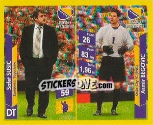 Sticker Safet Susic / Asmir Begovic