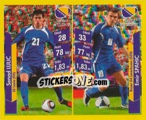 Sticker Senad Lulic / Emir Spahic