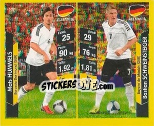 Sticker Mats Hummels / Bastian Schweinsteiger