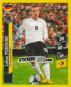 Sticker Lukas Podolski