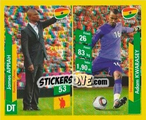 Sticker James Appiah / Adam Kwarasey