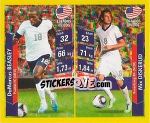 Sticker DaMarcus Beasley / Mix Diskerud