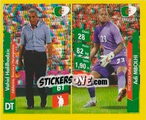 Sticker Vahid Halilhodzic / Raïs Mbolhi