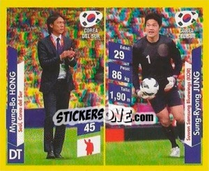 Sticker Myung-Bo Hong / Sung-Ryong Jung