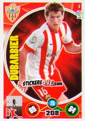 Sticker Sebastián Dubarbier - Liga BBVA 2014-2015. Adrenalyn XL n. 5 - Panini