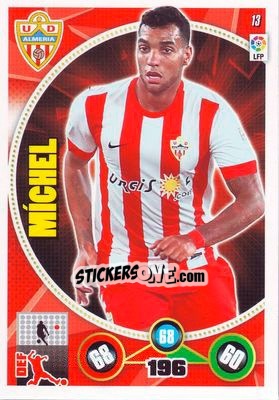 Sticker Michel Macedo - Liga BBVA 2014-2015. Adrenalyn XL n. 13 - Panini
