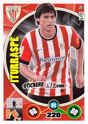 Sticker Ander Iturraspe - Liga BBVA 2014-2015. Adrenalyn XL n. 25 - Panini