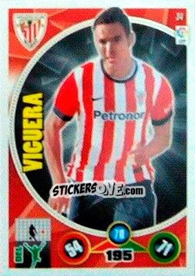 Cromo Borja Viguera - Liga BBVA 2014-2015. Adrenalyn XL n. 34 - Panini